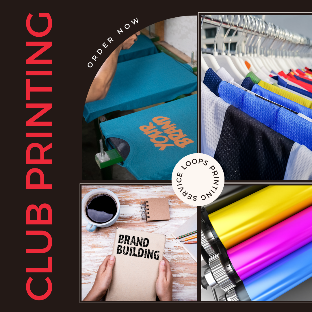 CLUB SHIRT PRINTING SERVICES