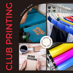 CLUB SHIRT PRINTING SERVICES